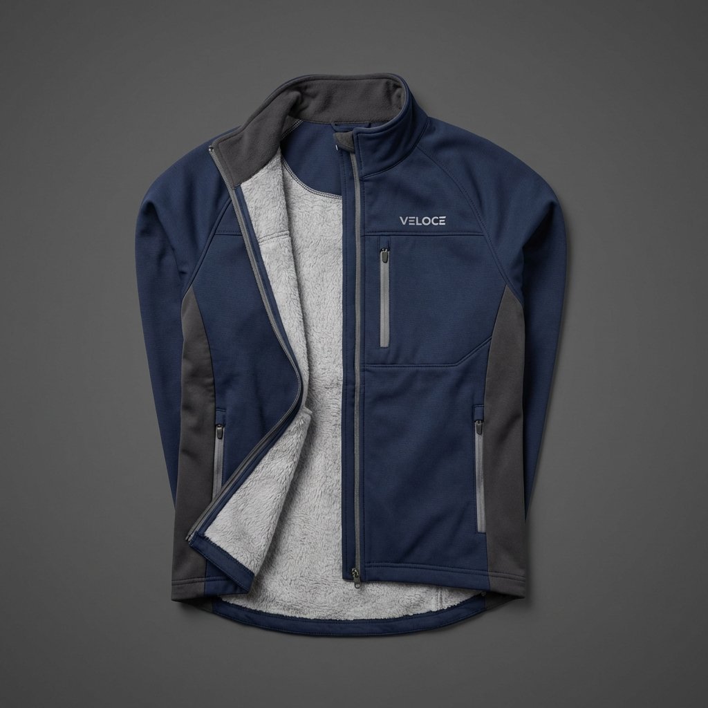 Campera frisada térmica